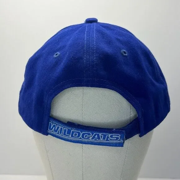 Kentucky Wildcats Hat Cap Strap Back Blue UK College Basketball Mens NCAA - Picture 3 of 8